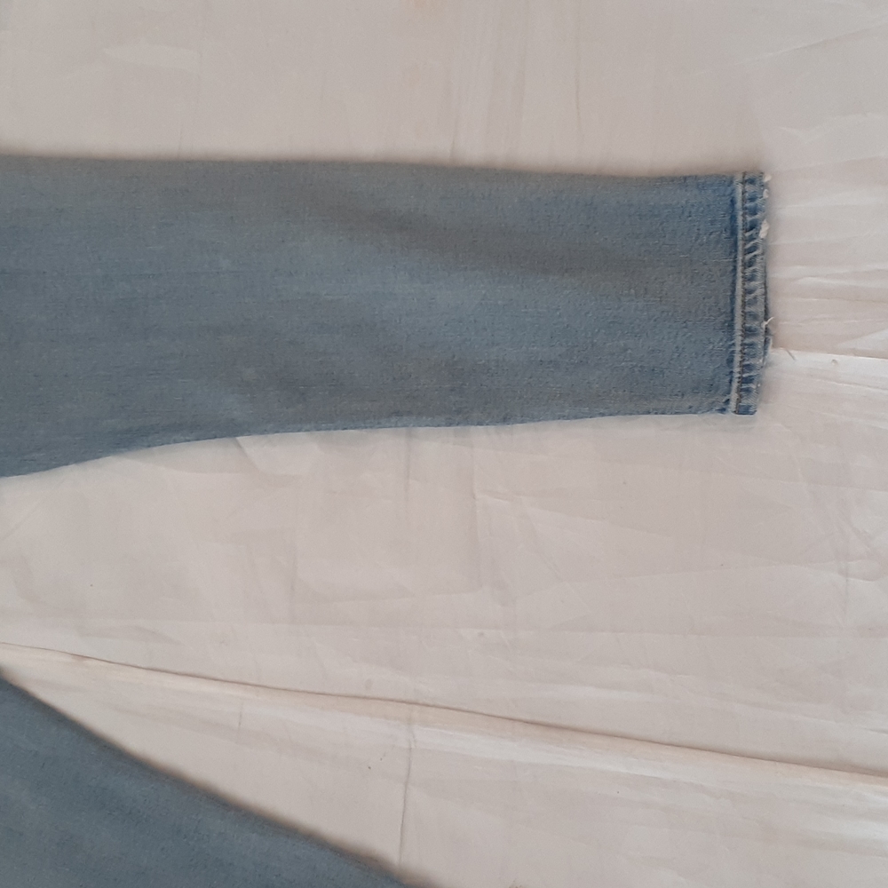 AGOLDE  distressed blue jeans size 26 - Picture 15 of 16